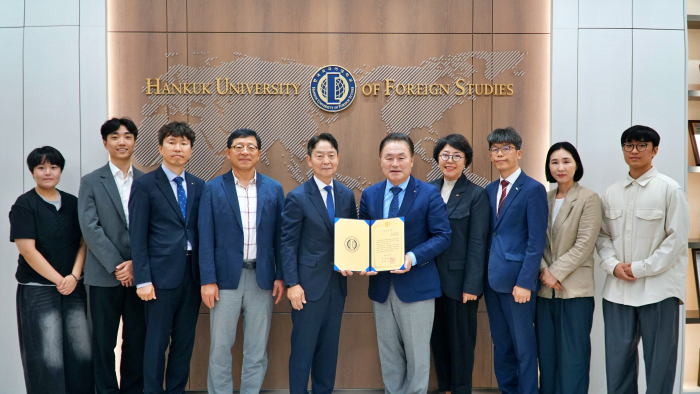 핸드볼부 동문회, 장학금 기부 서명식 개최 이미지